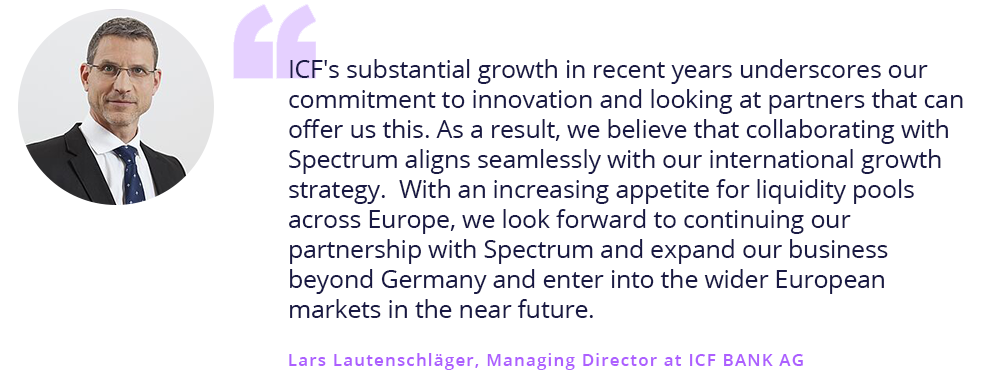 Lars Lautenschläger quote, Managing Director at ICF Bank AG
